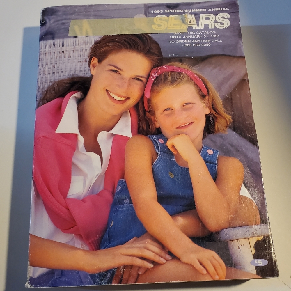 Sears Spring/Summer 1993 Catalog Annual #0733 Vintage Please Read Description